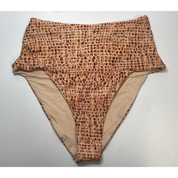 L*Space Desi Bikini Bottom In Animal Wild Sz Medium New - Picture 4 of 9